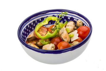Mussells salad