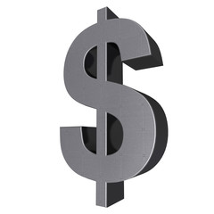3d sign collection - dollar