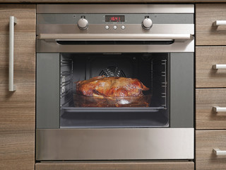 Roasted goose