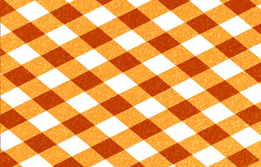 orange picnic cloth