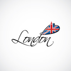 London lettering