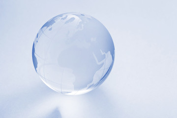 Glass globe ball