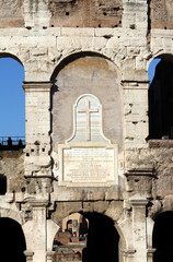 Naklejka premium Coliseum, Rome, Italy