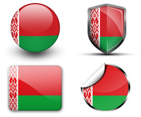 Belarus flag icons