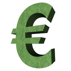 3d sign collection - euro