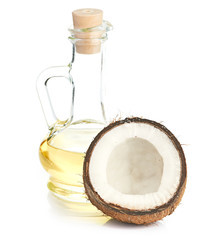 coconut and oil