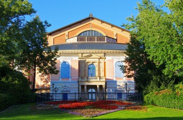 Fototapeta na wymiar Bayreuth Festspielhaus - Bayreuth Festival Theatre 03