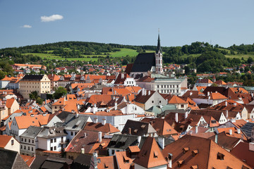 Cesky Krumlov the  St. Vitus Church