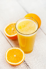 Fresh orange juice