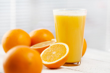 Fresh orange juice