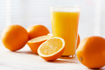 Fresh orange juice
