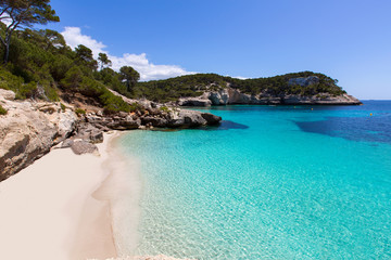 Cala Mitjaneta in Menorca Ciutadella at Balearics © lunamarina