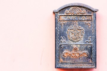 beautiful old mailbox
