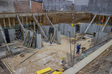 New Residential Foundation Construction 2