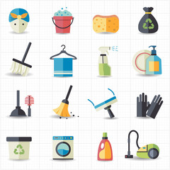 Cleaning icons