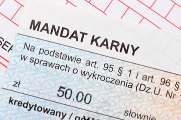 mandat kredytowany © Tomasz Warszewski
