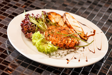 salmon tartare