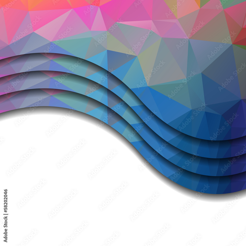 Poster abstract vector background