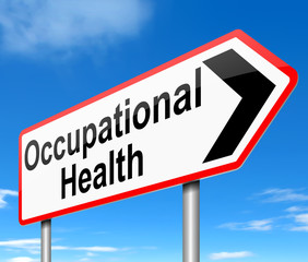 Occupational Health concept.