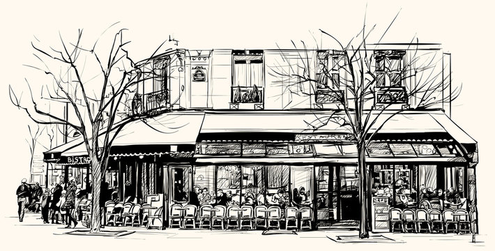 old cafe in Paris
