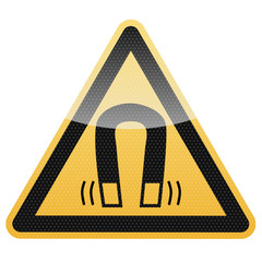 Warnung vor magnetischem Feld