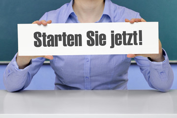 Starten Sie jetzt!