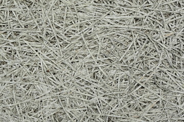 Close up of a recycled compressed wood chippings board