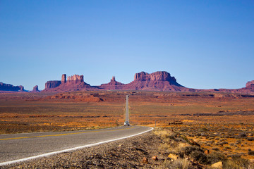 view of the Monument Valley