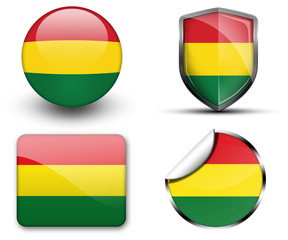 Bolivia flag icons