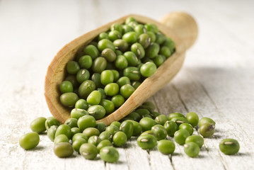 green soya beans