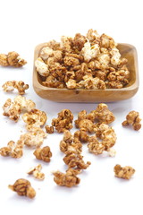 caramel chocolate popcorn