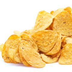 Tortilla chips tacos
