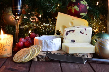 Keuken spatwand met foto Selection of Cheese © PhotoEd