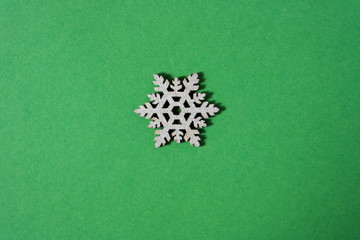 Christmas snowflake background