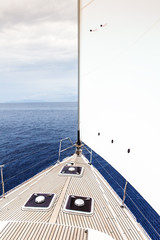 Fototapeta na wymiar sailing boat