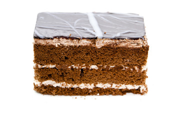 Frischer Kuchen mit Creme
