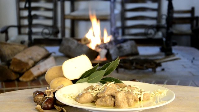 Kestane k&ouml;fte Gnocchi di castagne
