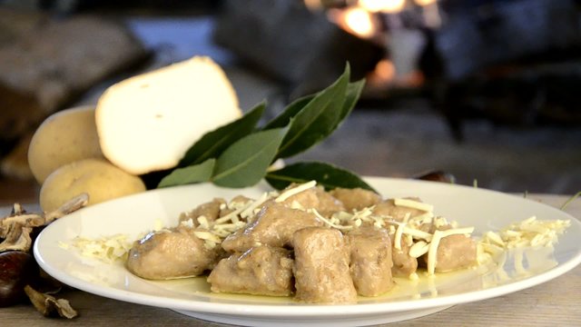 Kestane k&ouml;fte Gnocchi di castagne