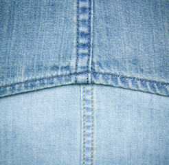 Blue denim jeans texture background