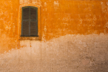 Ciutadella Menorca wooden shutter window
