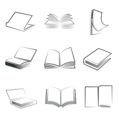 sketched  books set