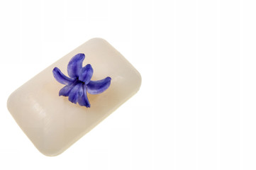 Flower and soap
