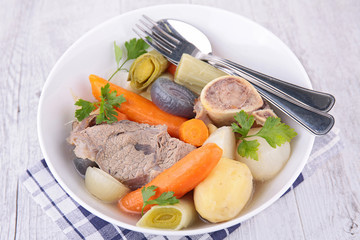 beef and vegetable