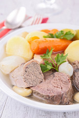 beef and vegetables