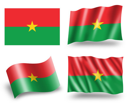 Flag Of Burkina Faso