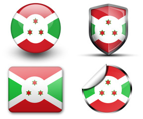 Burundi flag icons