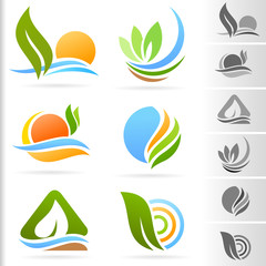 Nature Symbol and Icons series - 3
