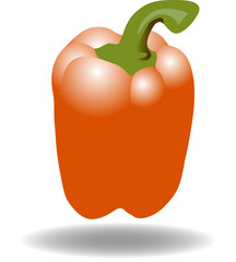 Orange pepper