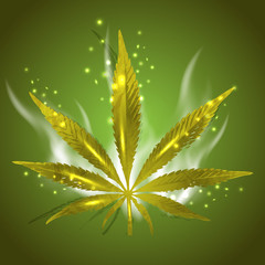 Magic Ganja Leaf