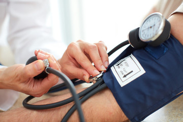 Blood pressure measuring. - 58218653